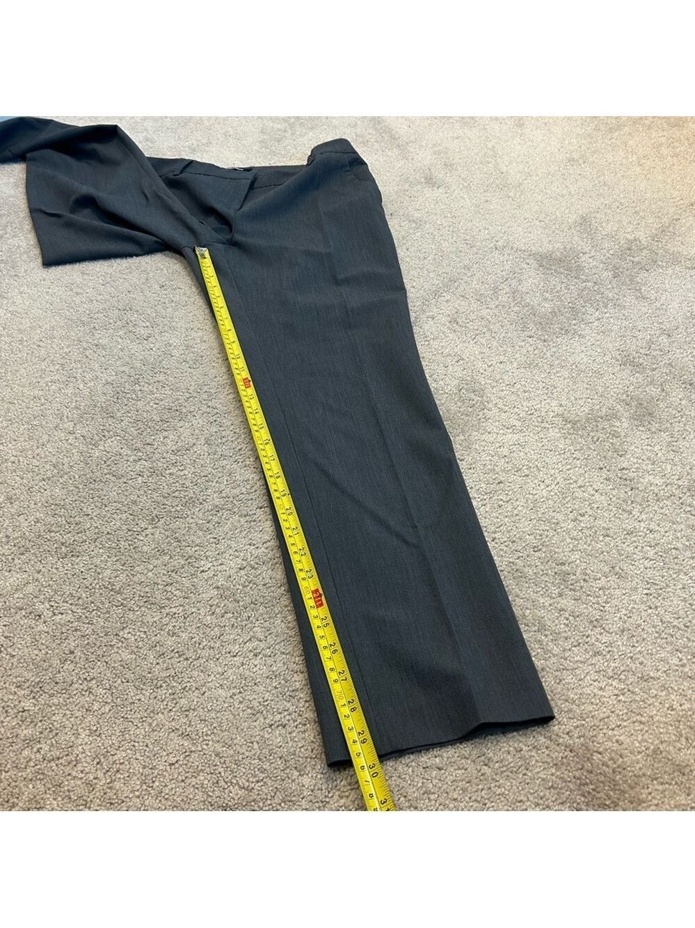 Attitude Jay Manuel Charcoal Gray Trouser Dress Pants professional business Sz 6 - Picture 10 of 14